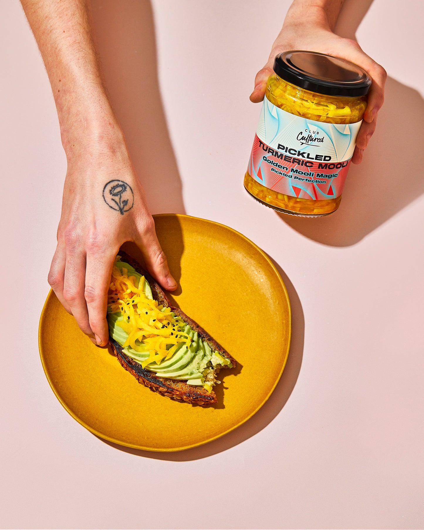 Pickled Turmeric Mooli