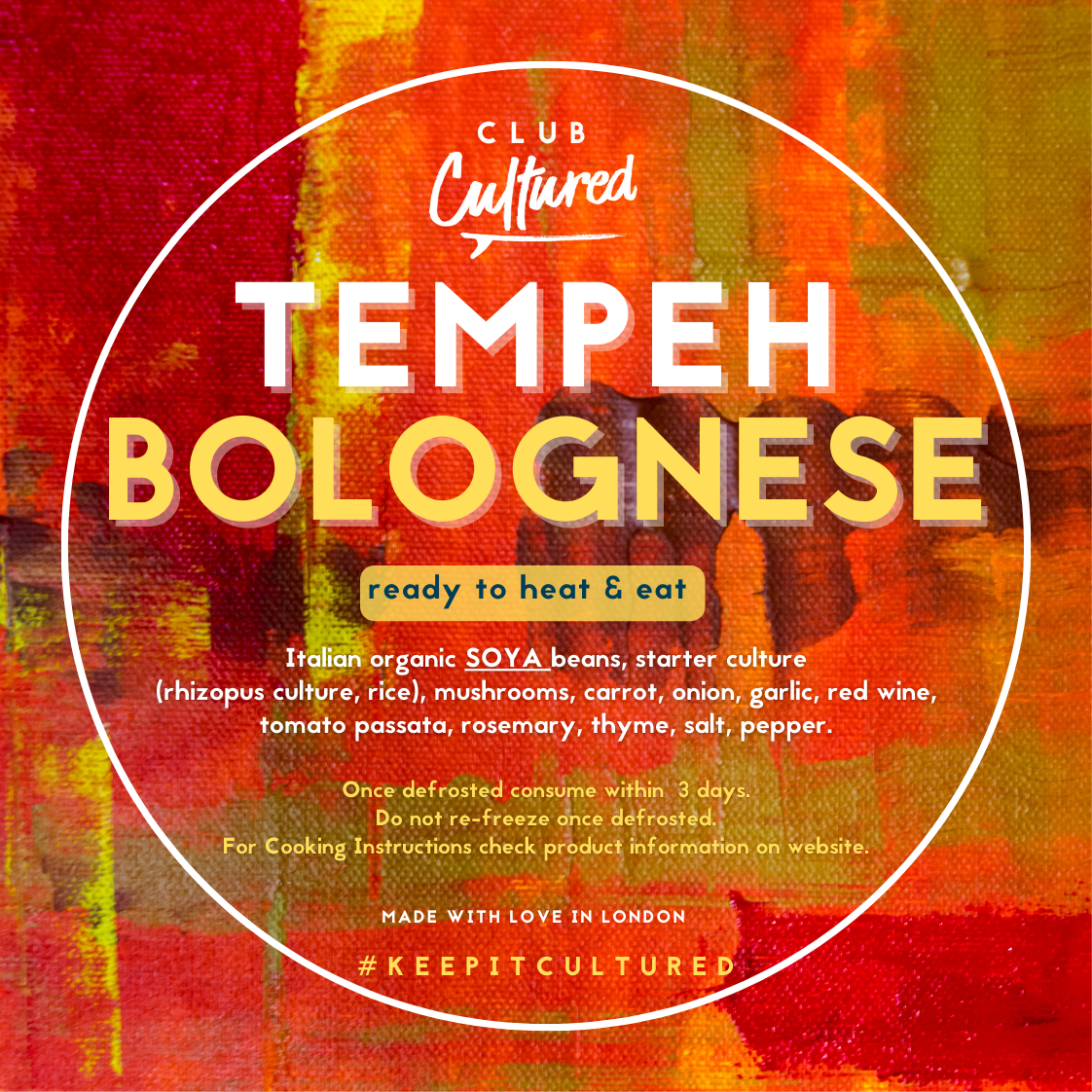 Tempeh Bolognese - 500g