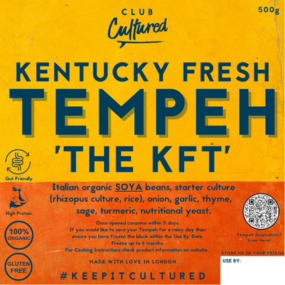 The KFT - Organic Kentucky Fresh Tempeh - 500g
