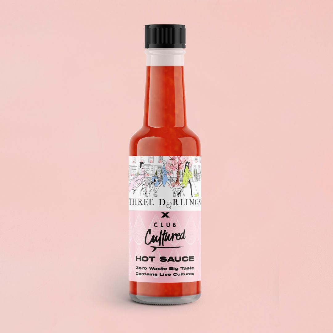 Three Darlings X Club Cultured Hot Sauce